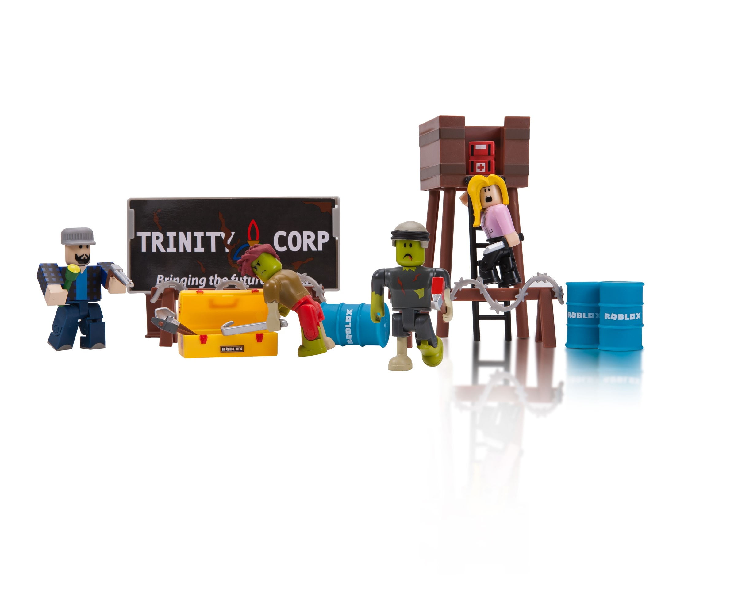 Roblox Zombie Attack Playset Walmartcom - codes for zombie rush roblox