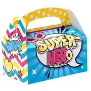 BIRTHDAYEXPRESS Birthday Express Superhero Girl Empty Favor Boxes (4)
