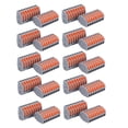thumbnail image 4 of Wiring Connector,20Pcs Push Wire Wiring Quick Connect Terminal Compact Wire Connector Class Leading Features, 4 of 14