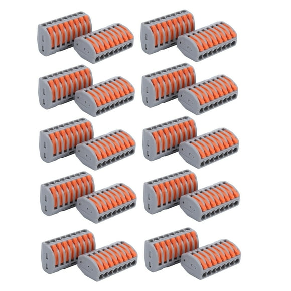 Wiring Connector20Pcs Push Wire Wiring Connect Terminal Compact Wire Connector Highly Recommended