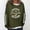 Army Green cheap stuff under 5 dollars, variant on Dyegold Womans Sweatshirts Ladies Lightweight Crewneck Blouses Womens Long Sleeve Tops Women'S Tops Work Office Sport Long Sleeve ​Christmas ​Long Sleeve Womens Tops ​Labor Day