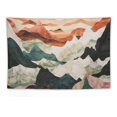 thumbnail image 5 of ONETECH  Mountain Tapestry Sunset Tapestry Scenery Art Tapestry Nature Landscape Tapestry Wall Hanging for Room, 5 of 7