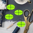 thumbnail image 4 of Embroidery Target Stickers Oval Scrapbooking Target Crafting Placement Label Green 3/4×1/2inch 360Pcs, 4 of 5
