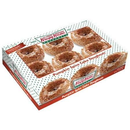 Krispy Kreme Pumpkin Spice Cake Doughnuts, 6 ct