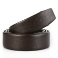 thumbnail image 4 of APTESOL Men's 3.5cm Wide Genuine Leather Girdles without Buckle, Minimalist Business Belt, 4 of 7
