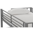 Your Zone Brittain Twin Metal Loft Bed, Silver - image 19 of 20