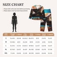 thumbnail image 4 of Sikiie Realistic Turtle Women's Long-Sleeve Shirt and Full-Length Bottom Pajama Set (s-xxl)-Large, 4 of 7