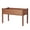 Brown_48", variant on Hassch Solid Wood Raised Garden Bed in Brown, 48-Inch Rectangle Planter Box with Elevated Legs & Drainage & Liner, for Outdoor Balcony/Patio/Deck, Easy Assembly