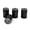 Black, variant on Subdued Reverse American USA Flag Black White Military Tactical Tire Rim Wheel Aluminum Valve Stem Caps - Blue