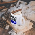 thumbnail image 5 of 3dRose, World’s okayest dad, Blue, 15oz Mug, 5 of 7