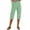 GN2, variant on DuoJiaJ Capri Pants for Women 2025 Summer High Waist Casual Capris Straight Wide Leg Cotton Linen Pants Blue L