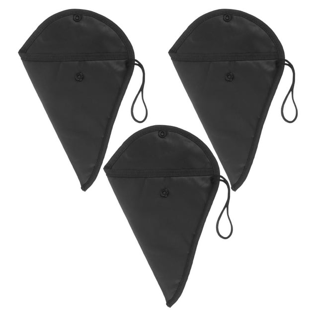 3 pcs Ocarina Storage Bag Music Instrument Ocarina Bags Portable Ocarina Triangle Storage Bags