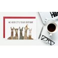 thumbnail image 3 of Tarjeta de cumpleaños Gonzey Llama divertida con amigos alpaca, 3 of 7