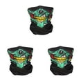 thumbnail image 1 of Skull Face Mask Half Face Cover for Motorcycle Riding Cold Weather Neck Warmer Scary Halloween Mask Skeleton Costume Multi Functional Seamless Headscarf for Men Outdoor Activities, 1 of 8