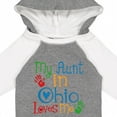 thumbnail image 4 of Inktastic My Aunt in Ohio Loves Me Boys or Girls Long Sleeve Baby Bodysuit, 4 of 5