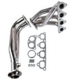 thumbnail image 2 of GELUOXI Stainless Exhaust Manifold Header with Gaskets for 88-00 Honda Civic D-series Engine SOHC, 2 of 11