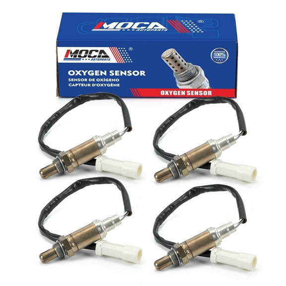 MOCA AUTOPARTS 4x Downstream Upstream O2 Oxygen Sensor Fit for 1997-2002 Ford E-150 Econoline 4.2L 4.6L & 1990-1996 Ford E-150 Econoline Club Wagon 5.8L & 1998-2007 Mazda B3000 3.0L