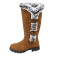 thumbnail image 2 of RotHone Women’s Winter Boots Waterproof Insulated Snow Boots for Women Mid-Calf Suede Boots Faux Fur Lined Fluffy Warm Fashion Snow Shoes for Women, 2 of 9