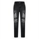 thumbnail image 3 of Pantalones vaqueros rectos y rotos para hombre, informales, largos, largos, para hombre, 3 of 5