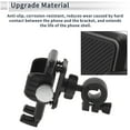 thumbnail image 5 of Unique BargainsMotorcycle Phone Mount Holder Motorbike Cell Phone Mount Holder for Handlebar Mount Fits 4.7"-7.2" / 119.38-182.88mm Smartphones Black, 5 of 7