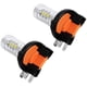 thumbnail image 3 of 2 Piezas 80W H15 JM Phares Avant HID Blanc Ampollas LED Para Lámparas Diurnas, 3 of 8