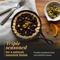 thumbnail image 2 of Hierro fundido Skillet Lodge Blacklock 7 con triple condimento, 2 of 7