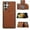 Brown, variant on Dteck for Samsung Galaxy S22 Plus Wallet Magnetic Back Flip Case for Women Girls with Card Holder Protective Case Phone Case, Brown
