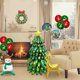 thumbnail image 3 of Kit de decoración de globos de aluminio para árbol de Navidad, elementos ricos en ambientes, decoración para jardín, interior y exterior, 3 of 4