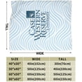 thumbnail image 3 of Case Western Reserve University Logo Fleece Blanket, Very Soft Microfiber Flannel Blanket for Couch Warm and Cozy for All Seasons, 3 of 6