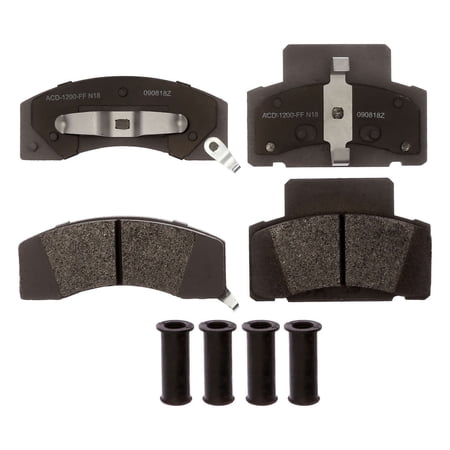 ACDelco Silver Semi-Metallic Brake Pad Set