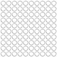 thumbnail image 1 of Anillo de acero inoxidable, 100 piezas Anillo de acero inoxidable 304 Anillo redondo Diseño revolucionario, 1 of 9