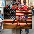 thumbnail image 2 of Cayyon Horse Patriot Flag Horse American Eagle US Flag 3x5Feet Banner with 2 Brass Grommets, 2 of 4