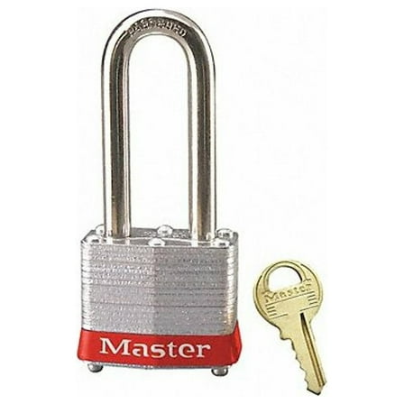 Master Lock Lockout Padlock,KA,Red,1-1/4"H 3KALHRED-0630