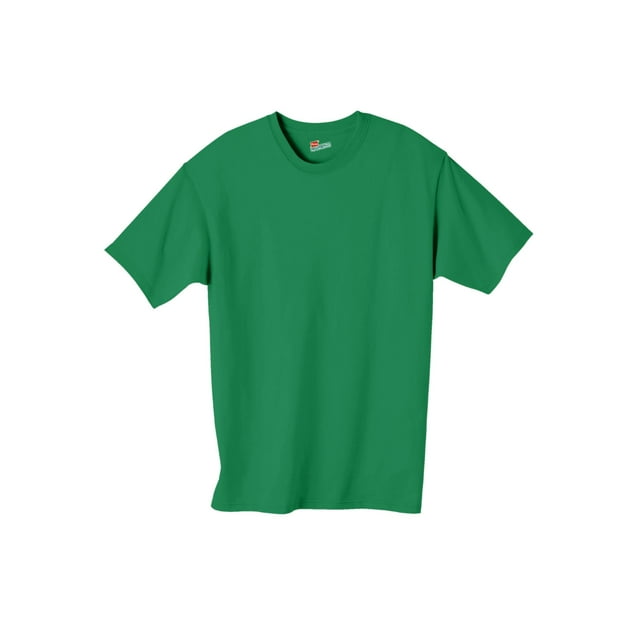 Hanes Authentic TAGLESS Kid`s Cotton T-Shirt, XL, Kelly Green