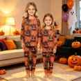 thumbnail image 2 of Halloween Family Matching Pajamas Sets, Halloween Family Loungewear, SpiderWeb Printed Holiday PJS Sleepwear, Halloween Soft Home Relaxing Night Clothes Matching Pjs Set Home Clothes, 2 of 7