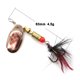 thumbnail image 3 of Señuelo Pesca Paillette Cebo falso Traje Giratorio Paillette Spinner Metal, 3 of 8