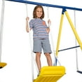Sportspower Super 10 Metal Swing Set with Saucer Swing, Standing Swing