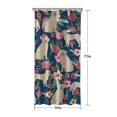 thumbnail image 5 of Golden Retriever and Pioneer Flower Shower Curtain 36"x72" ,Bathroom Decorative Shower Curtains Set with 12 Hooks,Modern Waterproof Washable Shower Curtain, 5 of 6
