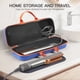 thumbnail image 4 of Guardurnaity Funda para alisador de pelo D-yson Airstrait HT01, bolsa de tela Oxford impermeable para cabello D-yson Cuidado del cabello Azul S, 4 of 6