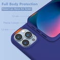 thumbnail image 3 of for iPhone 13 Pro Max Case, [Compatible with MagSafe] [Anti-Scratch Microfiber Lining] Silicone Shockproof Protective Phone Case Slim Thin Cover iPhone 13 Pro Max 6.7 inch, Blue, 3 of 8