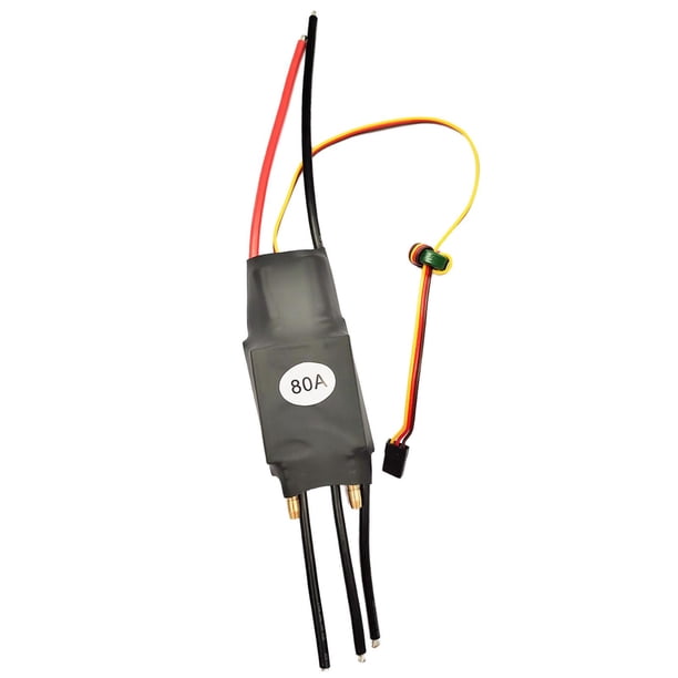 Embarcación Sin Escobillas Controlador de Eléctrica Unidireccional Controlador de Eléctrico Sin Escobillas Enfriami 80A Baoblaze controlador de velocidad