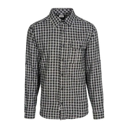 Trespass Mens Participate Checked Cotton Shirt