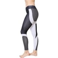thumbnail image 1 of GS4LESS Women's Honeycomb Three Pattern Novelty Leggings, Black, Medium, 1 of 3
