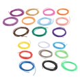 thumbnail image 2 of 3D Printing Pen PCL Filament Refills 1.75mm, Pack of 20 Random Color, Low Melting Temp of 70℃, Gifts, 2 of 5