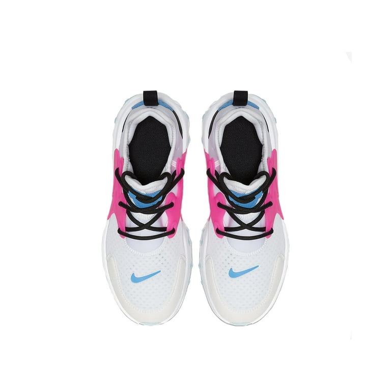Nike Girl s React Presto GS Basketball Shoes White Hyper Pink Photo Blue 6