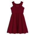 thumbnail image 3 of Alvivi Flower Girls Chiffon Dress Wedding Bridesmaid Party Halter Neck Gown 4-16, 3 of 7