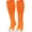 Orange, variant on Exxact Sports Over the Calf Baseball Socks - Athletic Tube Socks for Football, Softball, Hockey, Youth & Adult Sizes (Black, Small)