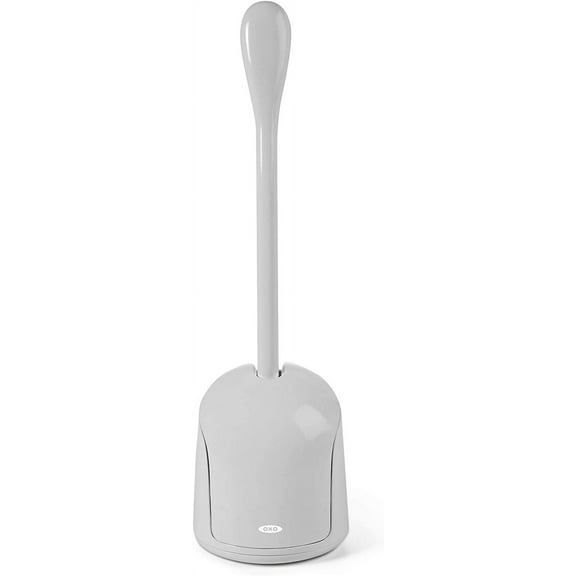 Good Grips Compact Toilet Brush & Canister - Gray