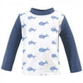 thumbnail image 3 of Hudson Baby Infant Boy Swim Rashguard Set, Blue Whale, 9-12 Months, 3 of 4