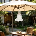 thumbnail image 4 of Solar LED Lights Outdoor Waterproof, Flower Shape Hanging Lights Garden Yard, Fence, Tree Decor, Gifts for Women, 4 of 5